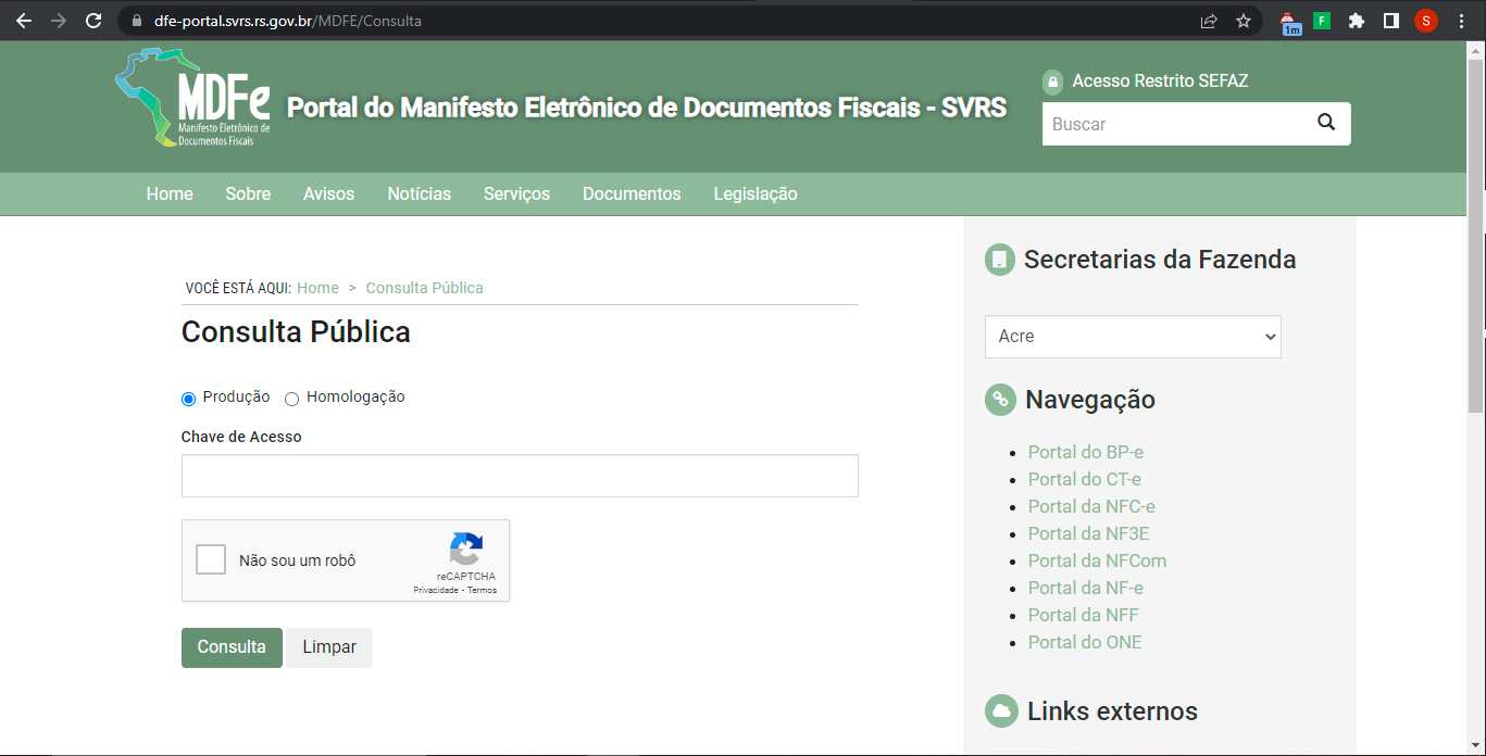Site sefaz mostrando.PNG